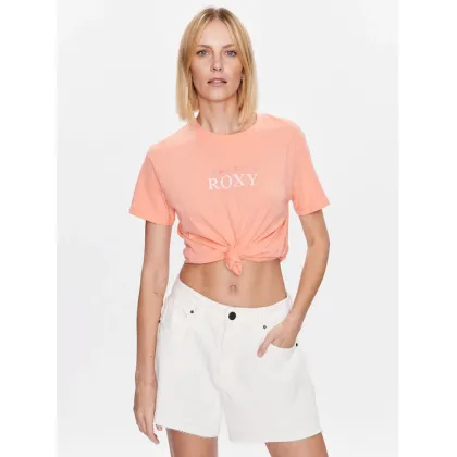 Zdjęcie Roxy T-Shirt Noon Ocean ERJZT05490 Pomarańczowy Regular Fit