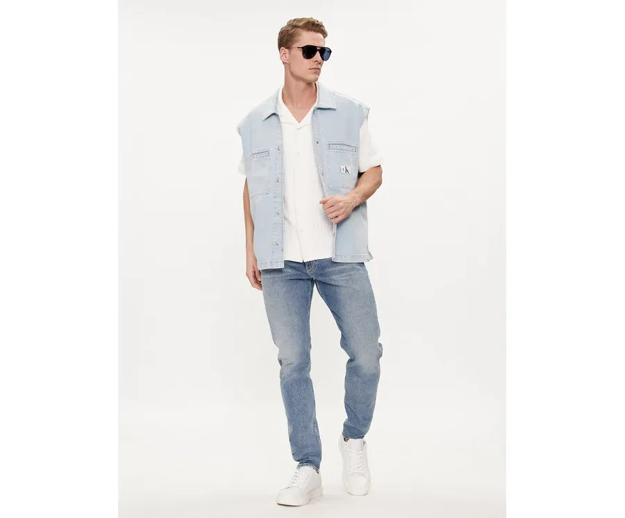 obrazek 1 Calvin Klein Jeans Kamizelka J30J325309 Niebieski Regular Fit