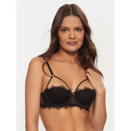 Zdjęcie TWINSET Biustonosz balkonetka 242LL6J33 Czarny