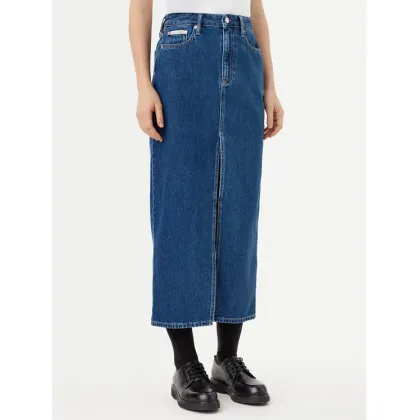 Zdjęcie Calvin Klein Jeans Spódnica jeansowa J20J224531 Granatowy Straight Fit