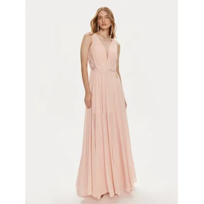 Zdjęcie Fracomina Sukienka wieczorowa FQ24SD3027W41201 Różowy Slim Fit