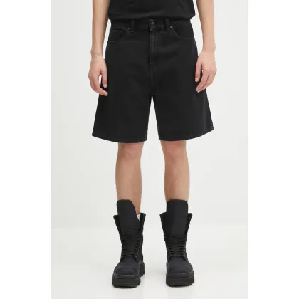 Zdjęcie Carhartt WIP szorty jeansowe bawełniane Nolan Short męskie kolor czarny I034869.8906