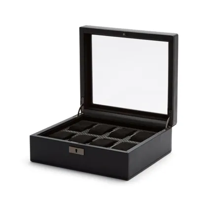 Zdjęcie Stylowe pudełko Axis Powder Coat na 8 zegarków dla kolekcjonerów