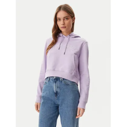 Zdjęcie Guess Jeans Bluza W5GQ22 K68I4 Fioletowy Regular Fit
