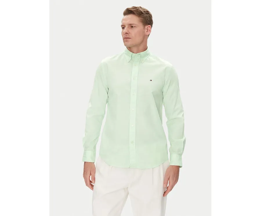 obrazek 1 Tommy Hilfiger Koszula MW0MW37550 Zielony Regular Fit
