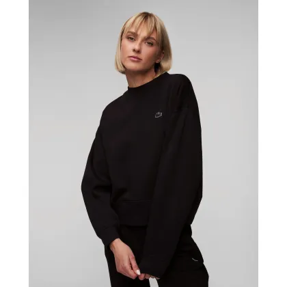 Zdjęcie Czarna Bluza Dresowa Damska Lacoste Sf5614