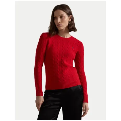 Zdjęcie Polo Ralph Lauren Sweter 211910421026 Czerwony Slim Fit