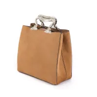 Zdjęcie Skórzana mini torba ze skóry i srebra – Pampaloni