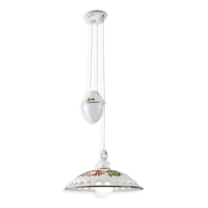 Zdjęcie Włoska klasyczna lampa wisząca Napoli do kuchni lub jadalni