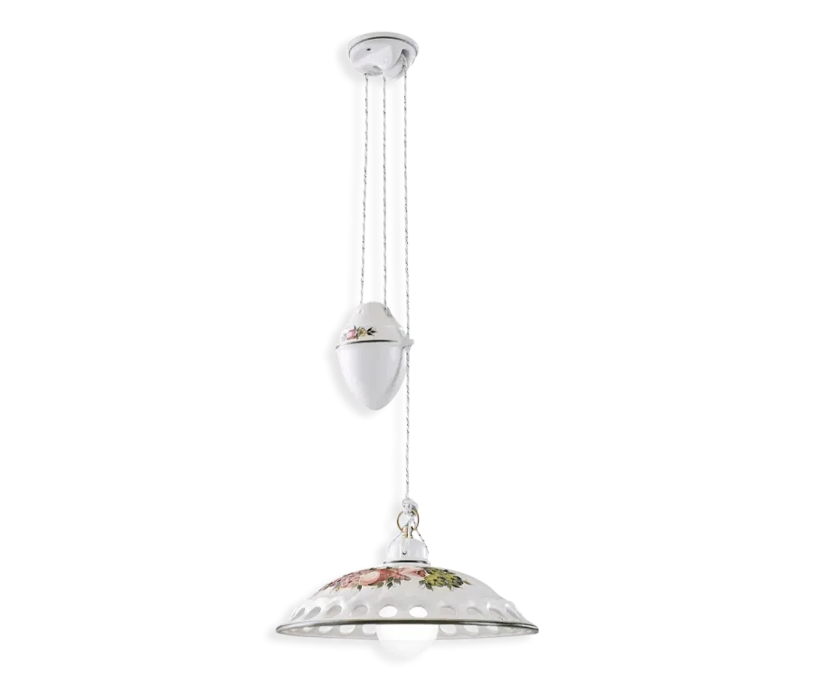 obrazek 1 Włoska klasyczna lampa wisząca Napoli do kuchni lub jadalni