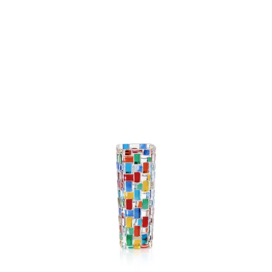 obrazek 1 Stylowy kolorowy wazon ze szkła murano (16 cm)