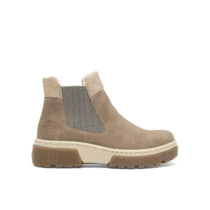 Zdjęcie Rieker Botki X8674-64 Beżowy