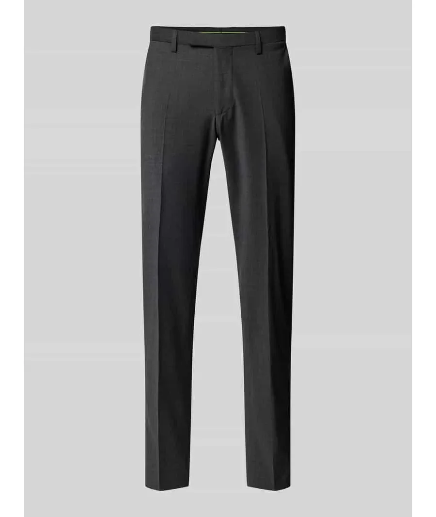 obrazek 1 Spodnie do garnituru o kroju super slim fit z dodatkiem żywej wełny model ‘Cicastello’ ‘CIPOWERSTRETCH’