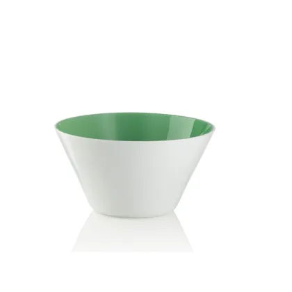 Zdjęcie Gustowna szklana miska z zielonym środkiem Murano