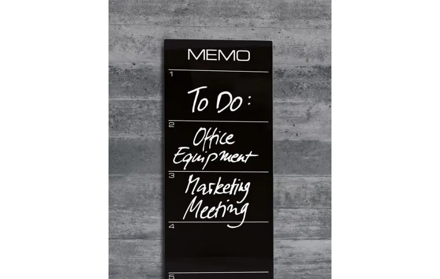 picture 1 Magnetic Glass Board artverum 100x65 cm