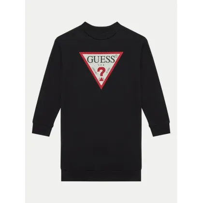 Zdjęcie Guess Sukienka dzianinowa J3YK20 KA6R4 Czarny Regular Fit