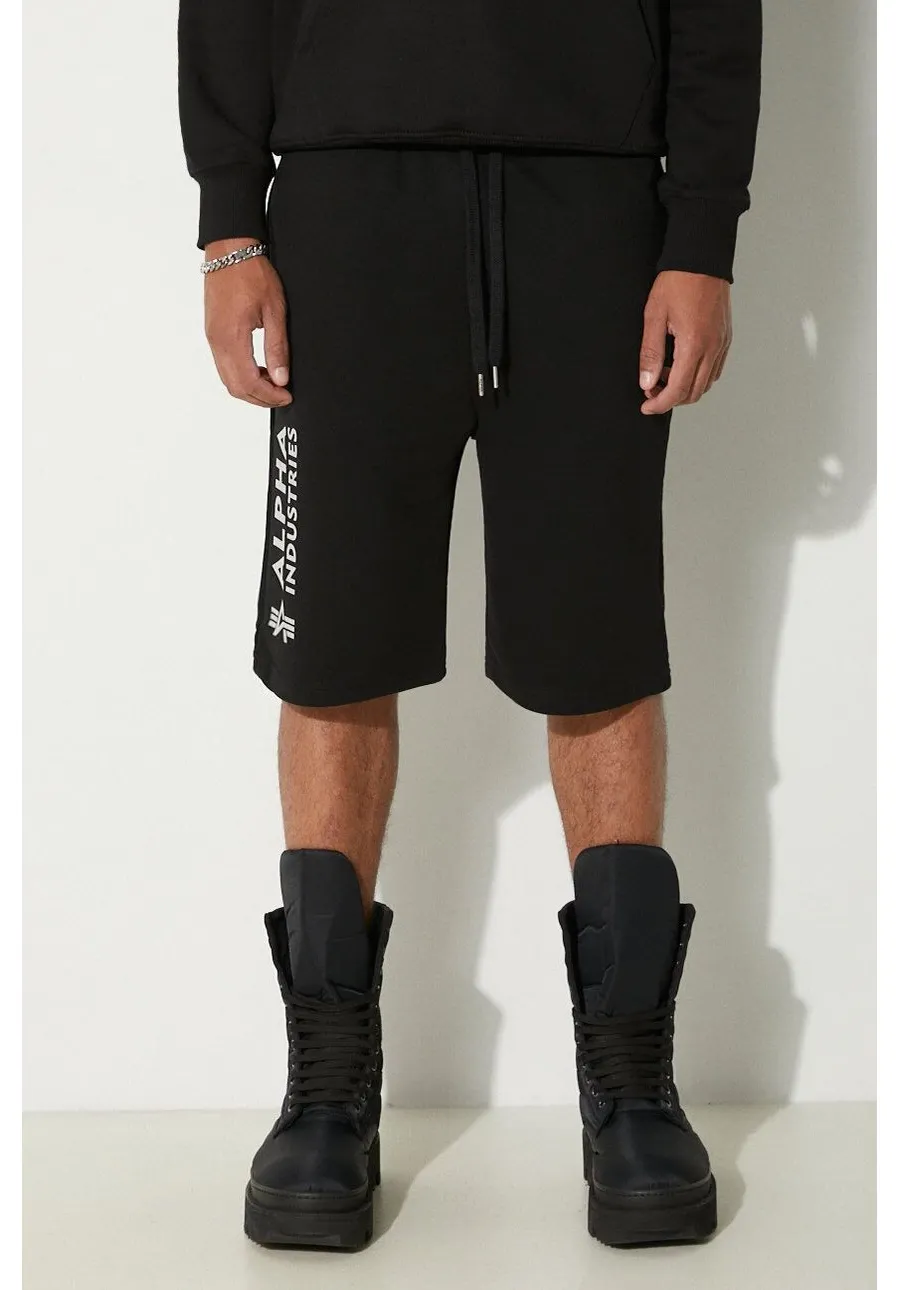 obrazek 1 Alpha Industries szorty Basic męskie kolor czarny 116364FP.530-CZARNY