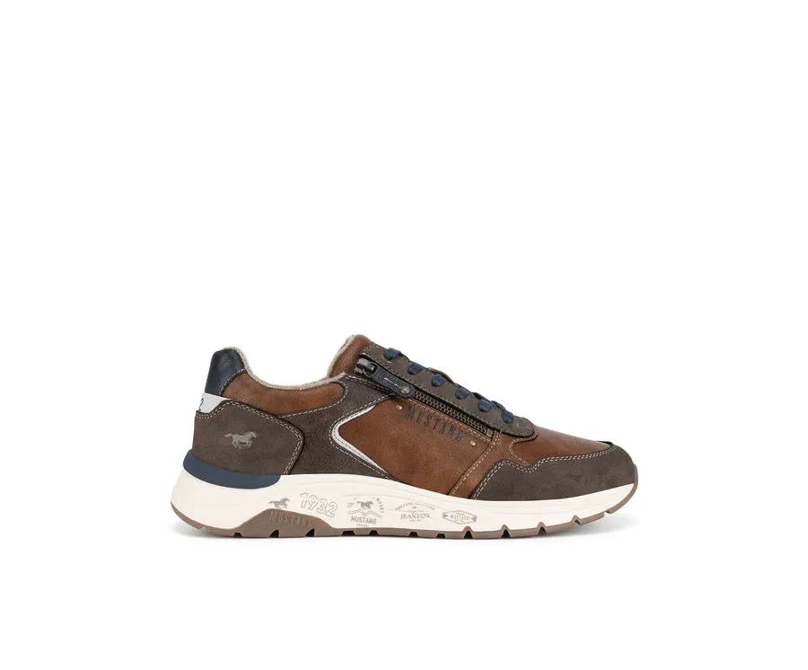 obrazek 1 Mustang Sneakersy 4200-301 Brązowy