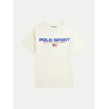 Zdjęcie Polo Ralph Lauren T-Shirt 323837629010 Écru Regular Fit