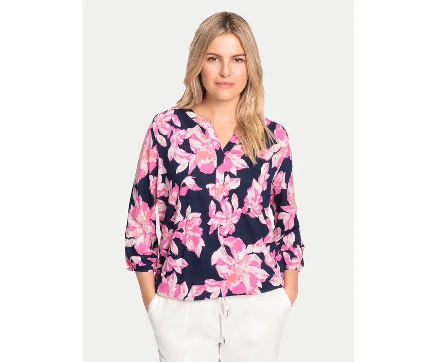 obrazek 1 Olsen Bluzka 11105041 Granatowy Regular Fit
