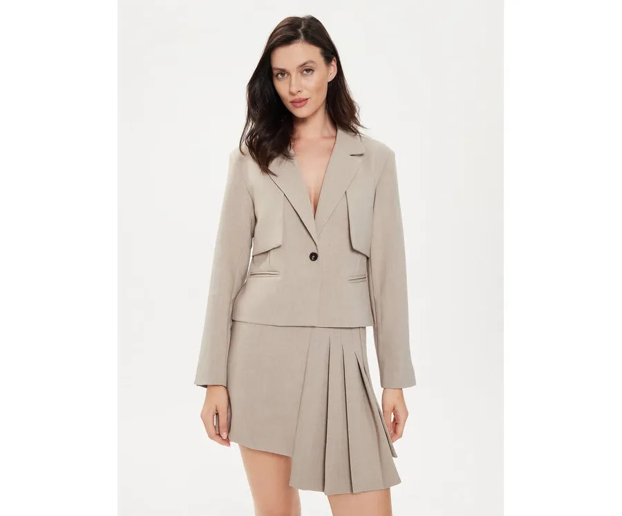 obrazek 1 Karen by Simonsen Marynarka Nina 10104822 Szary Relaxed Fit