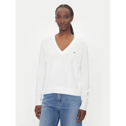 Zdjęcie Tommy Jeans Sweter Essential DW0DW19888 Biały Regular Fit