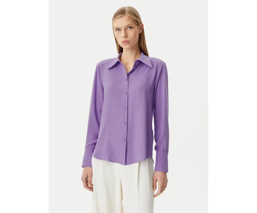 obrazek 1 Rinascimento Koszula CFC0122916003 Fioletowy Regular Fit