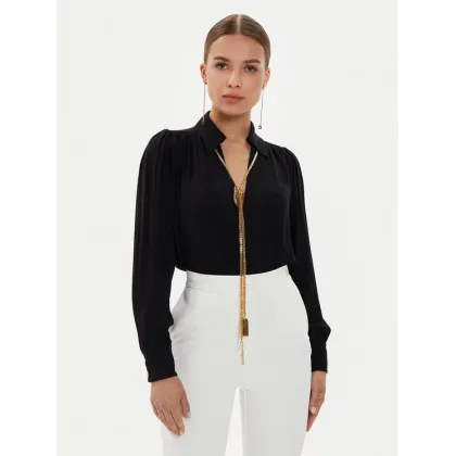 Zdjęcie Elisabetta Franchi Bluzka CA-093-46E2-V420 Czarny Standard Fit