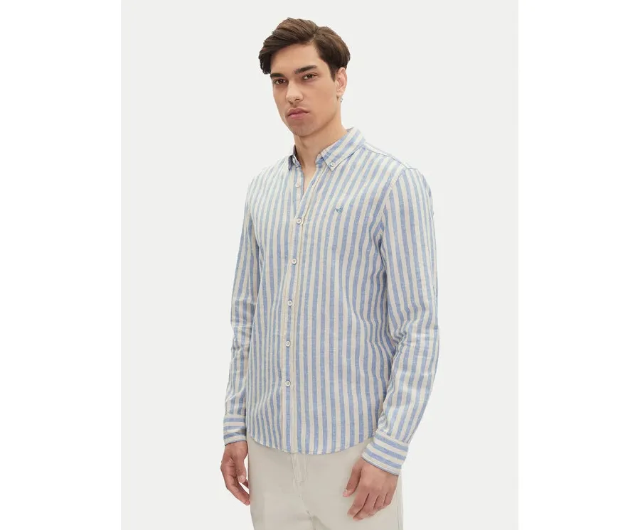 obrazek 1 Mustang Koszula Rawlins 1016249 Błękitny Slim Fit