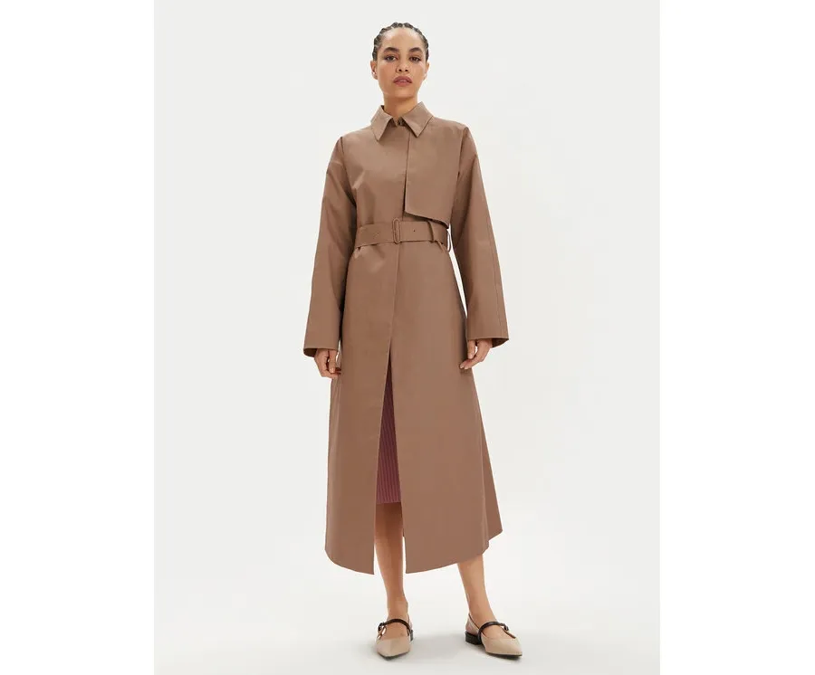 obrazek 1 Calvin Klein Trencz K20K206318 Beżowy Relaxed Fit