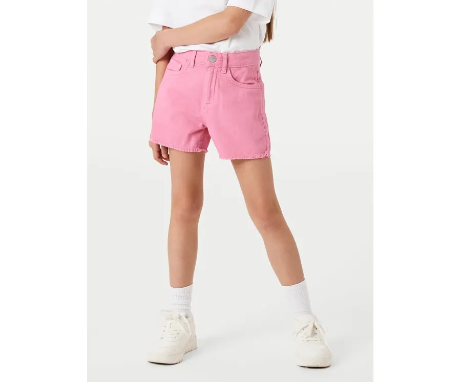 obrazek 1 NAME IT Szorty jeansowe Rose 13239003 Różowy Mom Fit