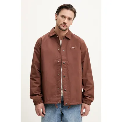 Zdjęcie Dickies kurtka męska kolor brązowy przejściowa