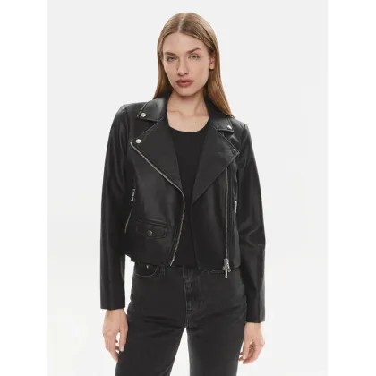 Zdjęcie Marc Aurel Kurtka z imitacji skóry 3810 2021 93263 Czarny Slim Fit