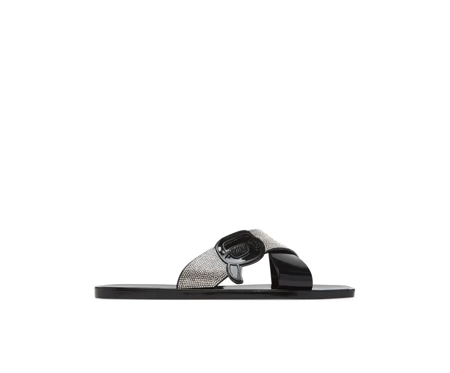obrazek 1 KARL LAGERFELD Klapki Jelly KL80004S Czarny