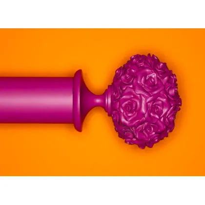 Zdjęcie Luksusowy kolorowy karnisz - 35 mm - Byron & Byron ( komplet )