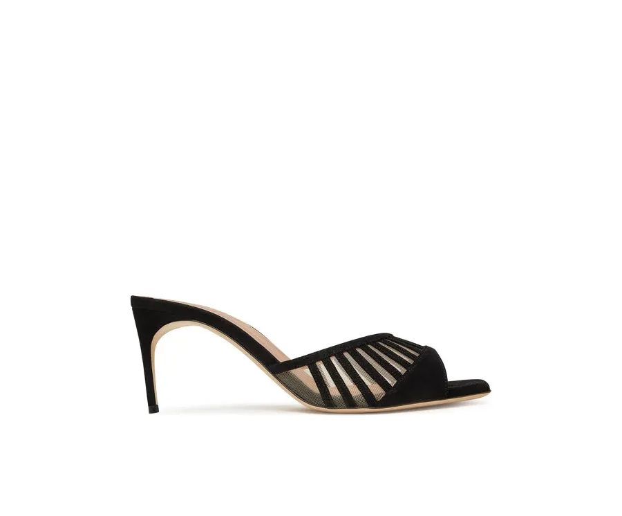 obrazek 1 MALONE SOULIERS Klapki Bellatrix 70-2 Czarny