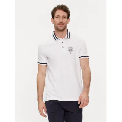 Zdjęcie Aeronautica Militare Polo 241PO1758P191 Écru Regular Fit