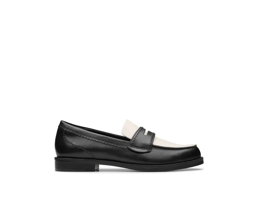 obrazek 1 Clarks Mokasyny Straven Edge 26181270 Czarny