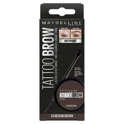 Zdjęcie Maybelline Tatto Brow Pomada do brwi 03 Medium Brown 3.5 ml