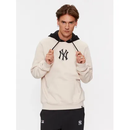 Zdjęcie 47 Brand Bluza New York Yankees BB017PEMTCB601204BN Écru Regular Fit
