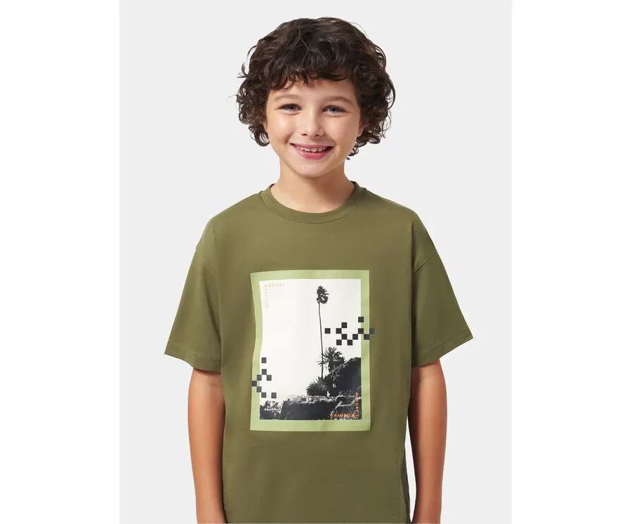 obrazek 1 Mayoral Komplet 2 t-shirtów 6036 Kolorowy Regular Fit