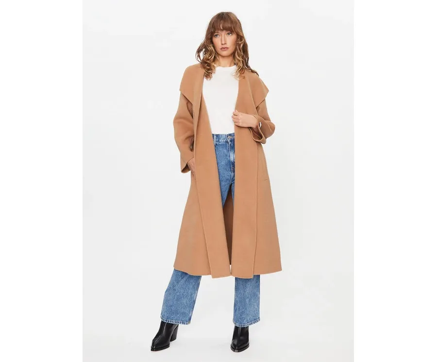 obrazek 1 Marella Płaszcz wełniany Gesti 2330160238200 Brązowy Regular Fit