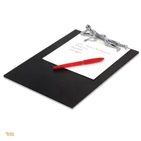 Zdjęcie Designerski clipboard na dokumenty - człowiek