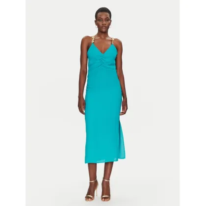 Zdjęcie Simona Corsellini Sukienka letnia P25CPAB05601 Turkusowy Regular Fit