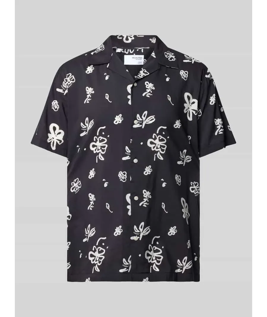 obrazek 1 Koszula casualowa o kroju regular fit ze wzorem na całej powierzchni