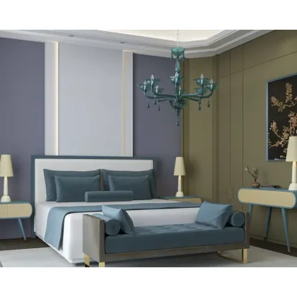 Zdjęcie Fantastyczny szklany żyrandol prosto z Włoch - szkło murano