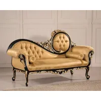 Zdjęcie Komfortowy szezlong w stylu barokowym