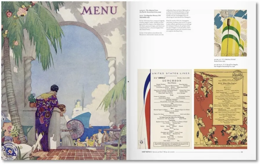 obrazek 5 Książka Menu Design in America, 1850–1985 - Taschen