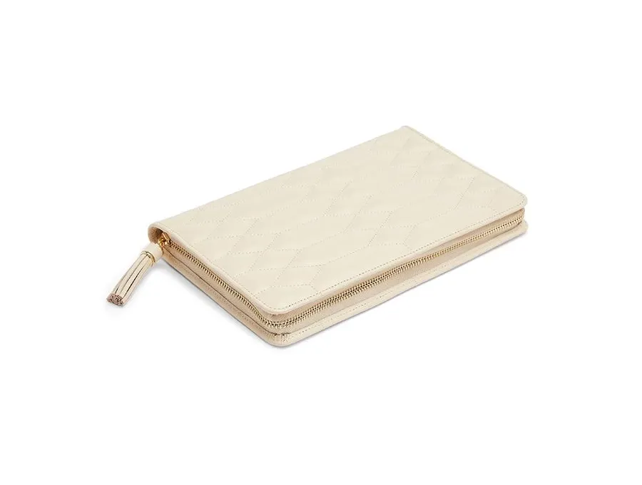 obrazek 2 Fantastyczne etui podróżne na biżuterię Caroline Large Ivory