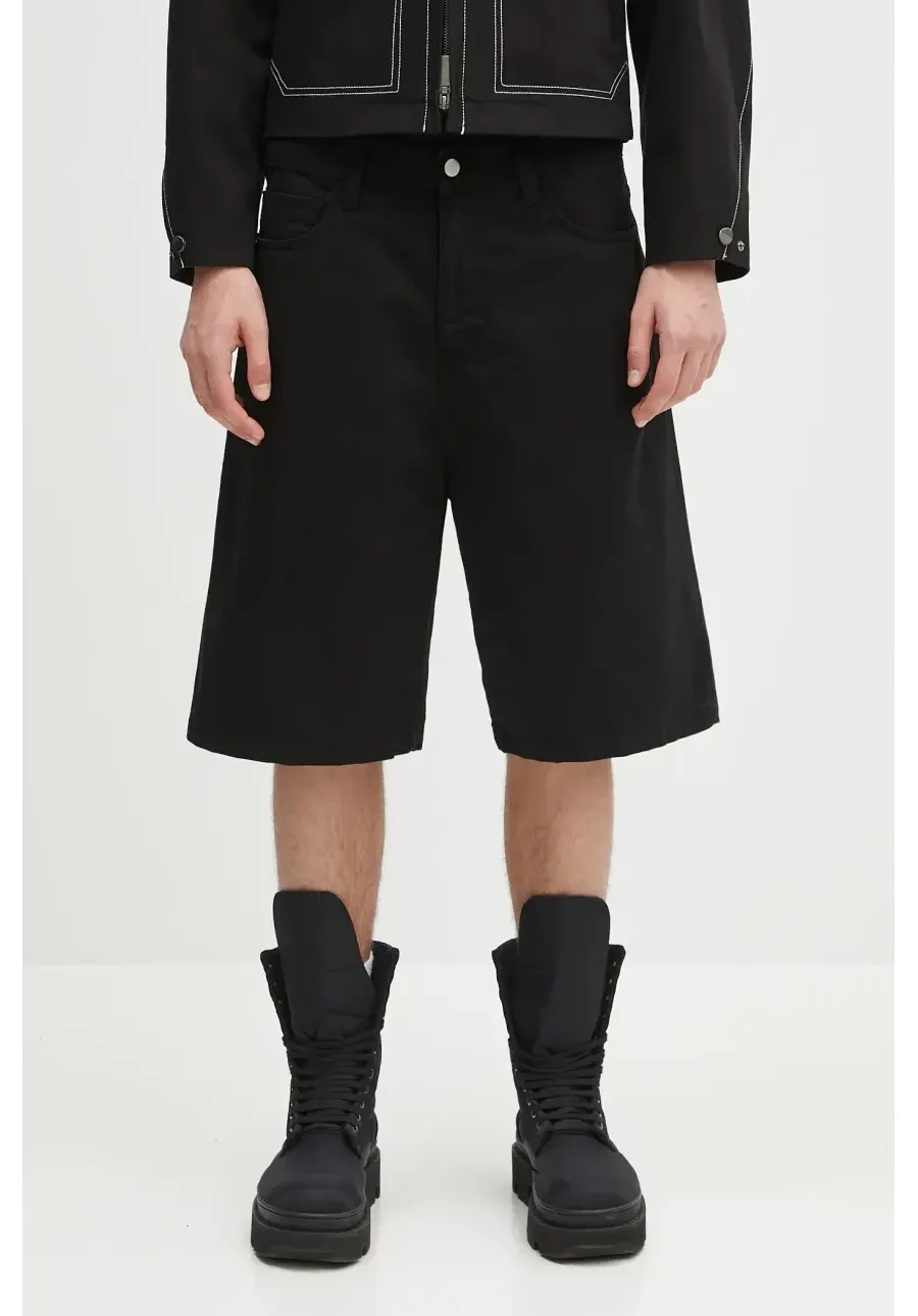 obrazek 1 Carhartt WIP szorty bawełniane Landon Short męskie kolor czarny I034808.89GD
